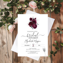 ブルゴーニュバラブライダルルンチョン