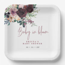 ブルゴーニュバラベビーイン開花ベビーシャワー