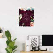 ブルゴーニュバララヌカルス結婚の歓迎 ポスター (ホームオフィス)