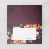 ブルゴーニュバラランヌク結婚ルス プレイスカード (外部開封)