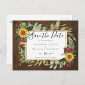 ブルゴーニュバラ救スの花の日付を変更 ポストカード (正面/裏面)