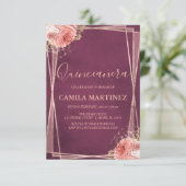 ブルゴーニュバラ金ゴールドキンセアニェラパーティー 招待状 (スタンド正面)