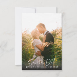 ブルゴーニュバラ金ゴールド水彩フラワーズ葉フォトー セーブザデート