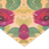 ブルゴーニュバラ開花 テーブルクロス (アングル)