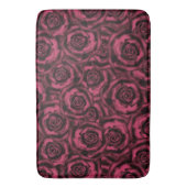 ブルゴーニュバラ バスマット (正面縦)