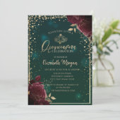 ブルゴーニュバラ,金ゴールドティアラ，ダイアモンズキンセアニラ 招待状 (スタンド正面)