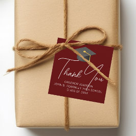 ブルゴーニュパーソナライズされた大学院卒業党 フェイバータグ