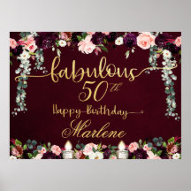 ブルゴーニュファブラス50誕生祝い54x40