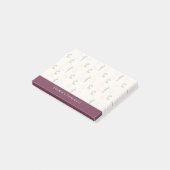 ブルゴーニュファンシーーのバレエのパタ縁どーン ポストイット (アングル)