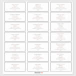 ブルゴーニュフォント結婚ズゲスト住所 シール<br><div class="desc">これらのブルゴーニュ結婚ーフォントのゲスト住所 シールは、ミニマルモダンリストのブルゴーニュとホワイトのために完璧結婚である。今保まで、または自分のアートワークでパーソナライズすることを選択!</div>