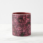 ブルゴーニュフラワーエレガンス マグカップ (中央)