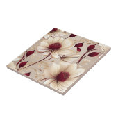 ブルゴーニュフローラと繊細な開花 タイル (側面)