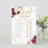 ブルゴーニュフローラは彼女がゲームカードを言ったと言った (スタンド正面)