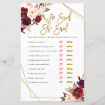 ブルゴーニュフローラは彼女がゲームカードを言ったと言った