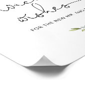 ブルゴーニュフローラアドバイスと新婚への願い ポスター (角)