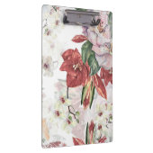 ブルゴーニュフローライラストレーションフェミニンダスティレース クリップボード (右)