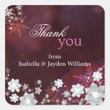 ブルゴーニュフローラウィンターウェディング