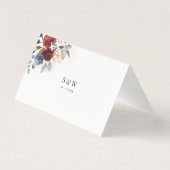 ブルゴーニュフローラウェディングレセプションテーブル番号 (裏面)