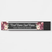 ブルゴーニュフローラオフィスドアシンボルや象徴名プレート サインプレート (正面)