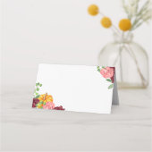 ブルゴーニュフローラカボチャ座席表 プレイスカード (裏面)