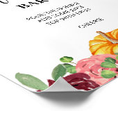 ブルゴーニュフローラカボチャMon-osaバー ポスター (角)