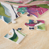 ブルゴーニュフローラキリスト教聖書聖句 ジグソーパズル (側面)