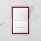 ブルゴーニュフローラキンセアニェラサンキューユー招待状 招待状 (内部)