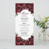 ブルゴーニュフローラキンセアニェラメニュー 招待状 (スタンド正面)