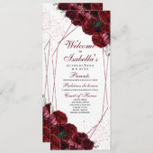 ブルゴーニュフローラキンセアニェラ計画 招待状 (正面/裏面)