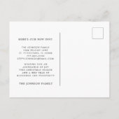 ブルゴーニュフローラクリスマスニューホーム シーズンポストカード (裏面)