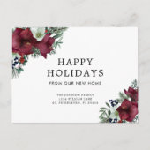ブルゴーニュフローラクリスマスニューホーム シーズンポストカード (正面)