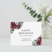 ブルゴーニュフローラクリスマスニューホーム シーズンポストカード (スタンド正面)