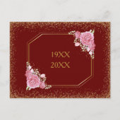 ブルゴーニュフローラグライダー記念日の保存日 案内ポストカード (裏面)