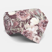 ブルゴーニュフローラコテージガーデン ネクタイ (ロール)