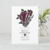 ブルゴーニュフローラゴシックスカルブリデスメイドランチョン 招待状 (スタンド正面)