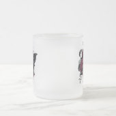 ブルゴーニュフローラゴシック フロストグラスマグカップ (中央)
