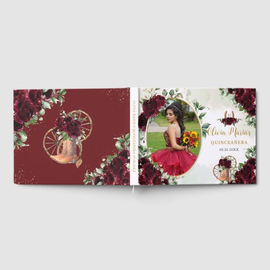 ブルゴーニュフローラシャルロブーツキンセアニェラ写真 ゲストブック (全面)