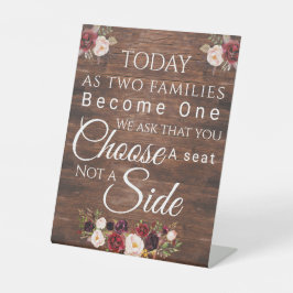 ブルゴーニュフローラシートポスターの選択 台座サイン