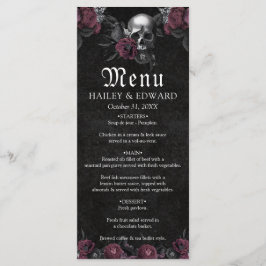 ブルゴーニュフローラスカルハロウィン結婚ズ メニュー