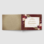 ブルゴーニュフローラスパークルキンセアニェラゲストブック ゲストブック (全面)