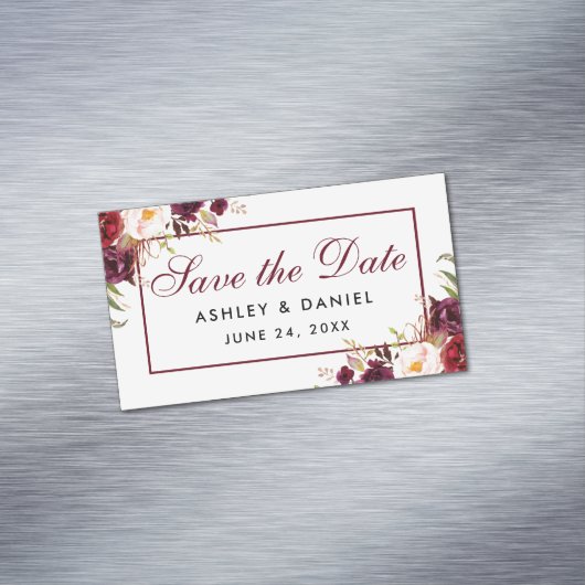 ブルゴーニュフローラデイトミニマグネットを保存 マグネット名刺 (インサイチュ)