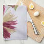 ブルゴーニュフローラデザイナータオル キッチンタオル (四つ折り)