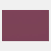 ブルゴーニュフローラデザイン ラッピングペーパーシート (正面3)