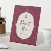 ブルゴーニュフローラデザートバー 台座サイン (インサイチュ)