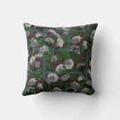 ブルゴーニュフローラバラ クッション (裏面)