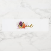 ブルゴーニュフローラファースト誕生日 ペットボトルラベル (シングルラベル)