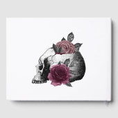 ブルゴーニュフローラフールズ結婚ゴシック ゲストブック (裏面)