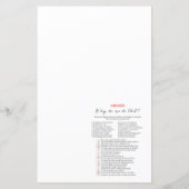 ブルゴーニュフローラブライダルシャワーゲーム，ウェディングシャワー (裏面)