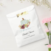 ブルゴーニュフローラブルーパンプキン秋インLove Folids フェイバーバッグ (封をした状態)