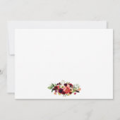 ブルゴーニュフローラボホ結婚さんの写真 サンキューカード (裏面)